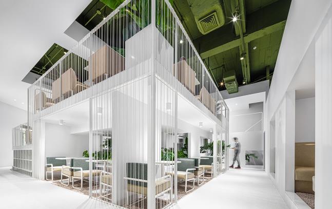 雨林景觀(guān)辦公室裝修設(shè)計(jì)